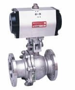 氣動浮(fu)動式球閥Q641F