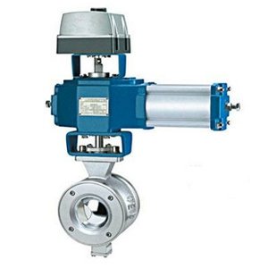 氣動V型(xíng)切斷球閥