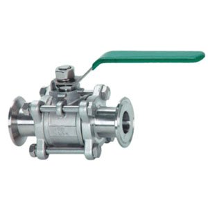 三片式卡箍(gu)球閥Q81F