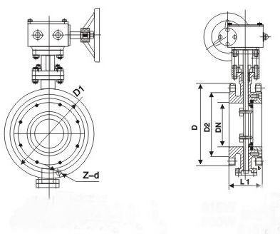 D343W不鏽鋼硬密(mì)封蝶閥
